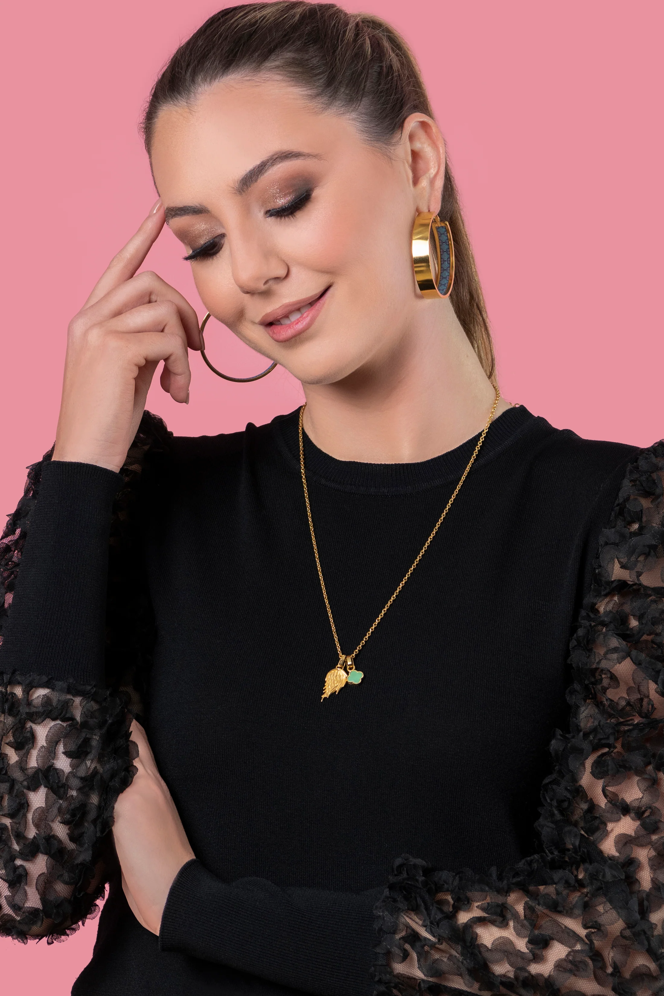 L-Aqwa Ħabiba Angel Wings Pendant Set - Image 12