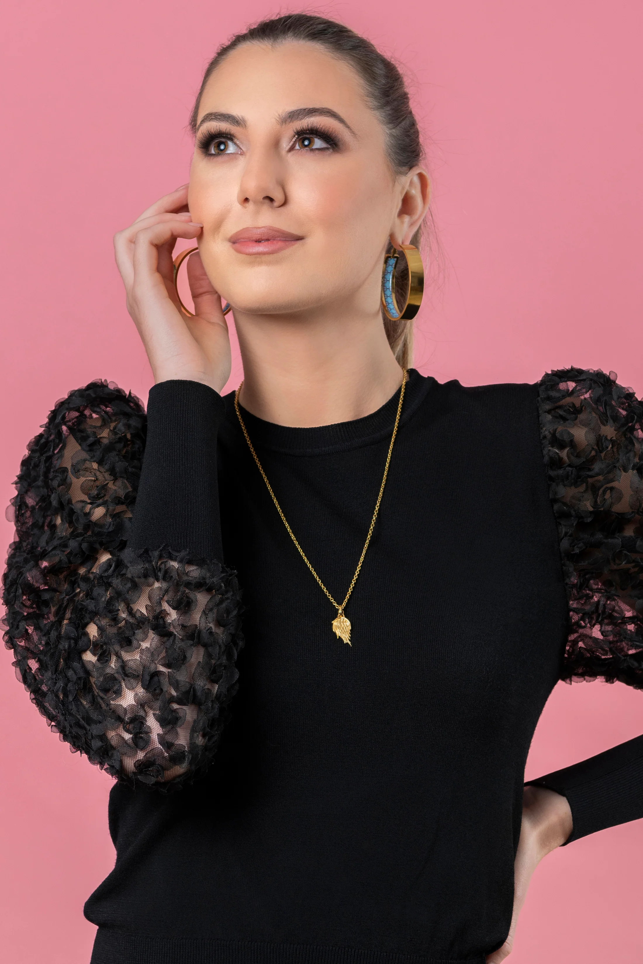 L-Aqwa Ħabiba Angel Wings Pendant Set - Image 6