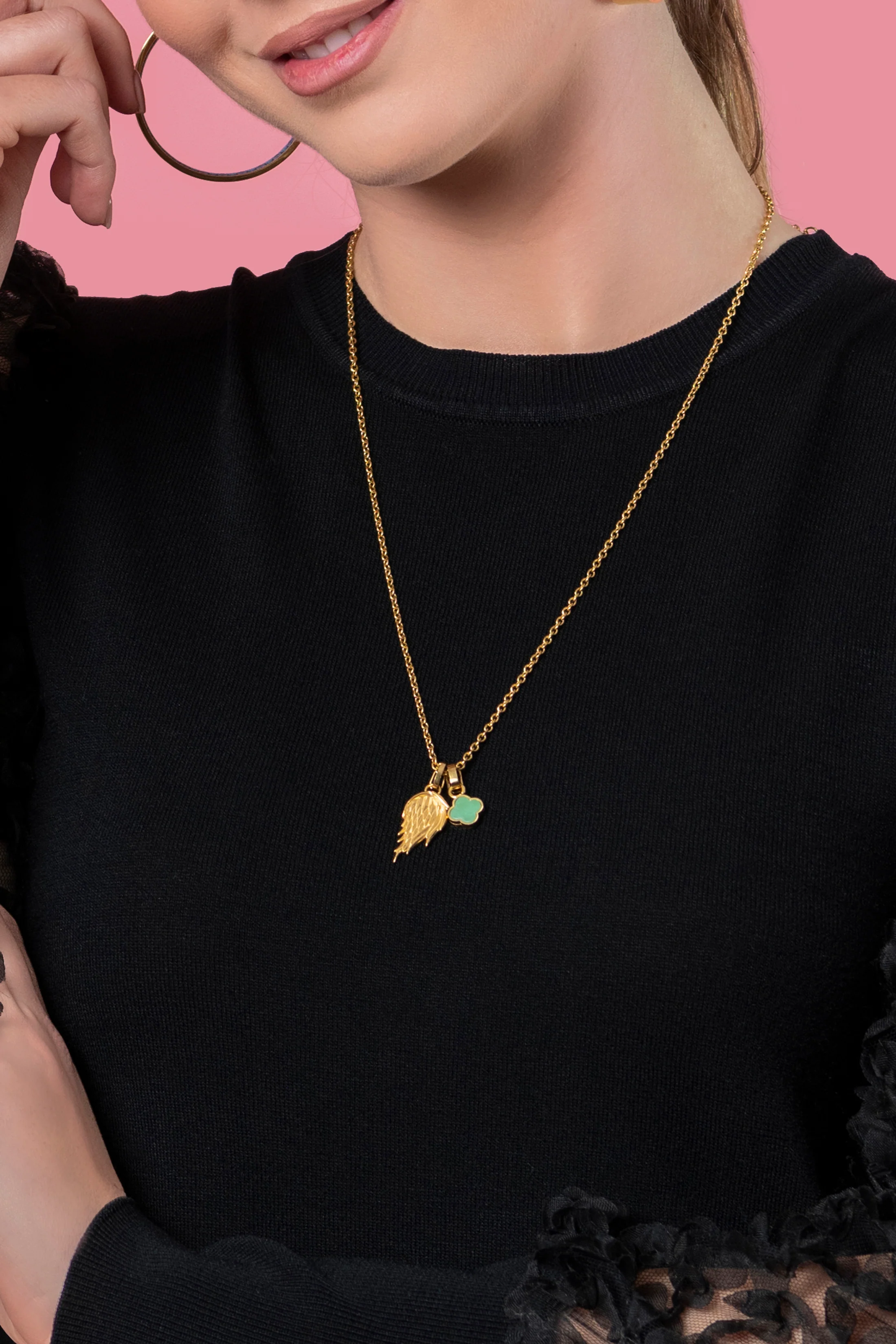 L-Aqwa Ħabiba Angel Wings - Left Pendant - Image 10