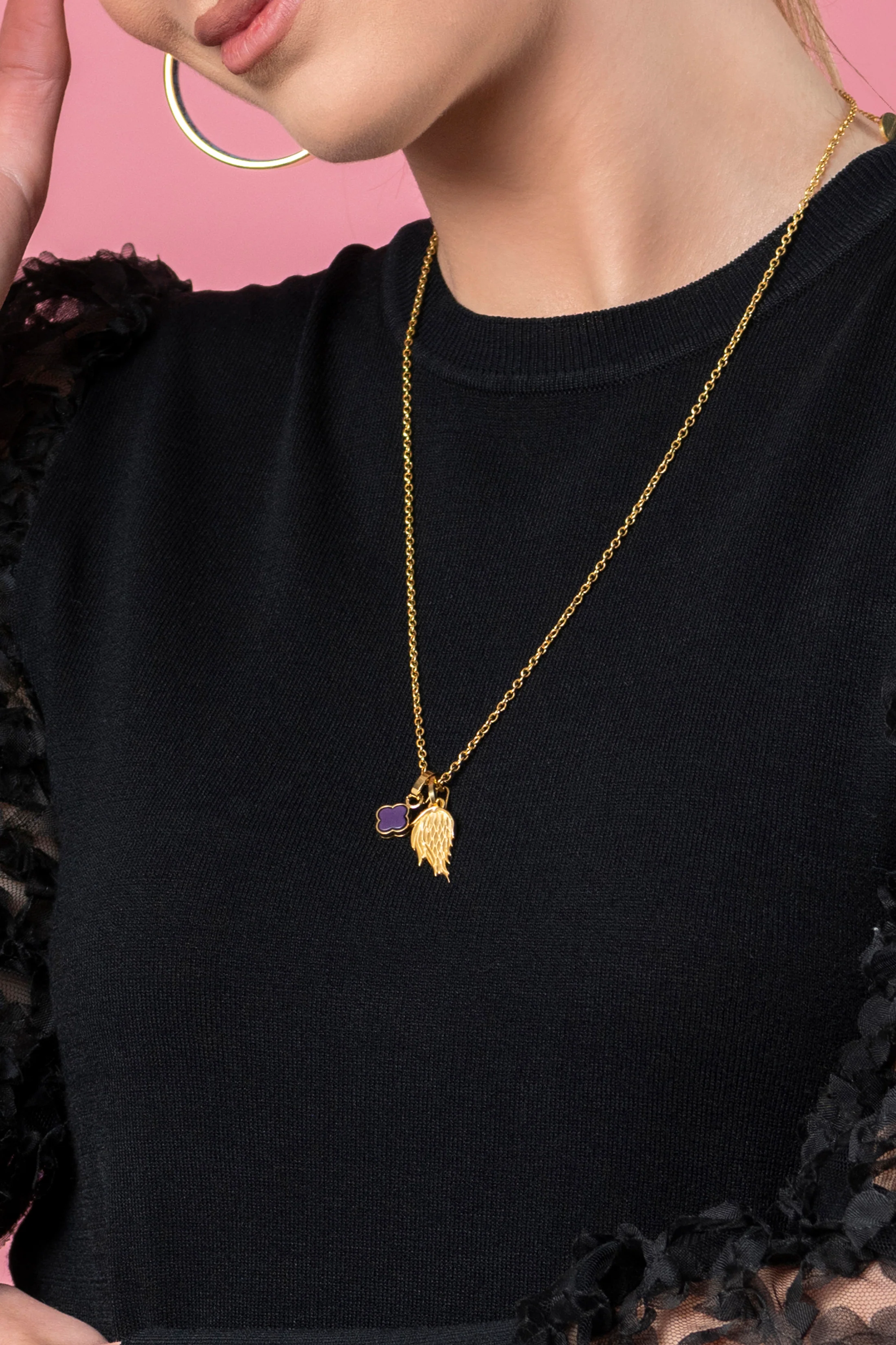 L-Aqwa Ħabiba Angel Wings - Left Pendant - Image 6