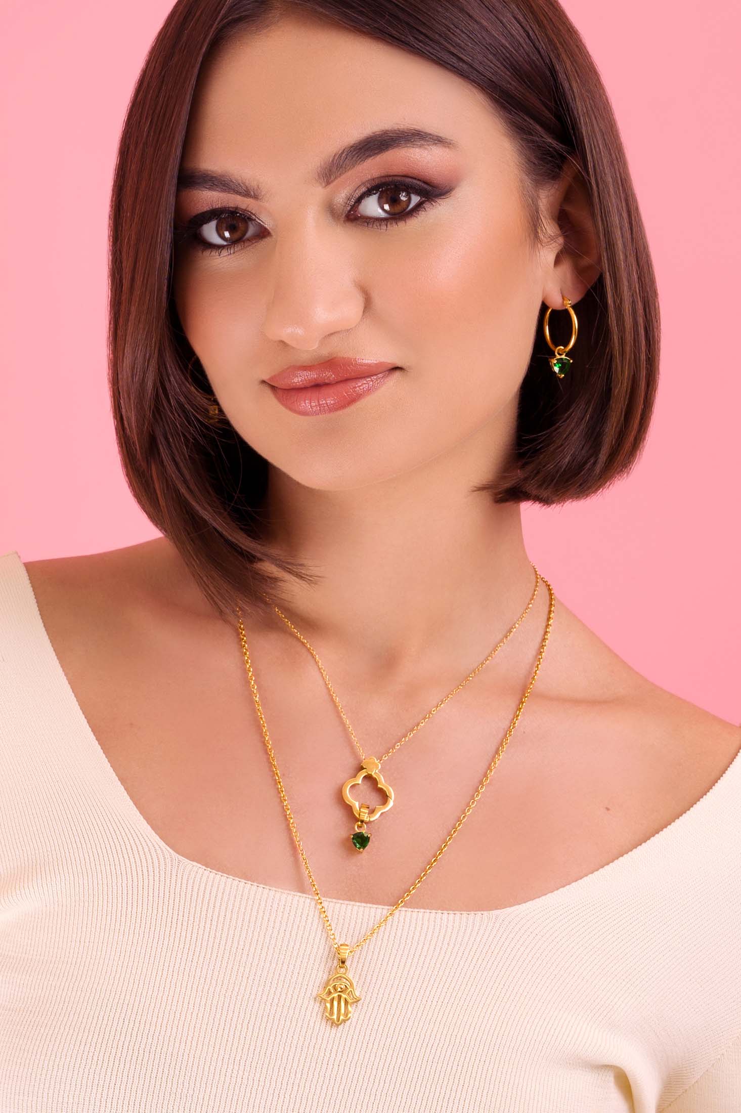 Carisma Logo Stackable Charm Necklace - Image 6