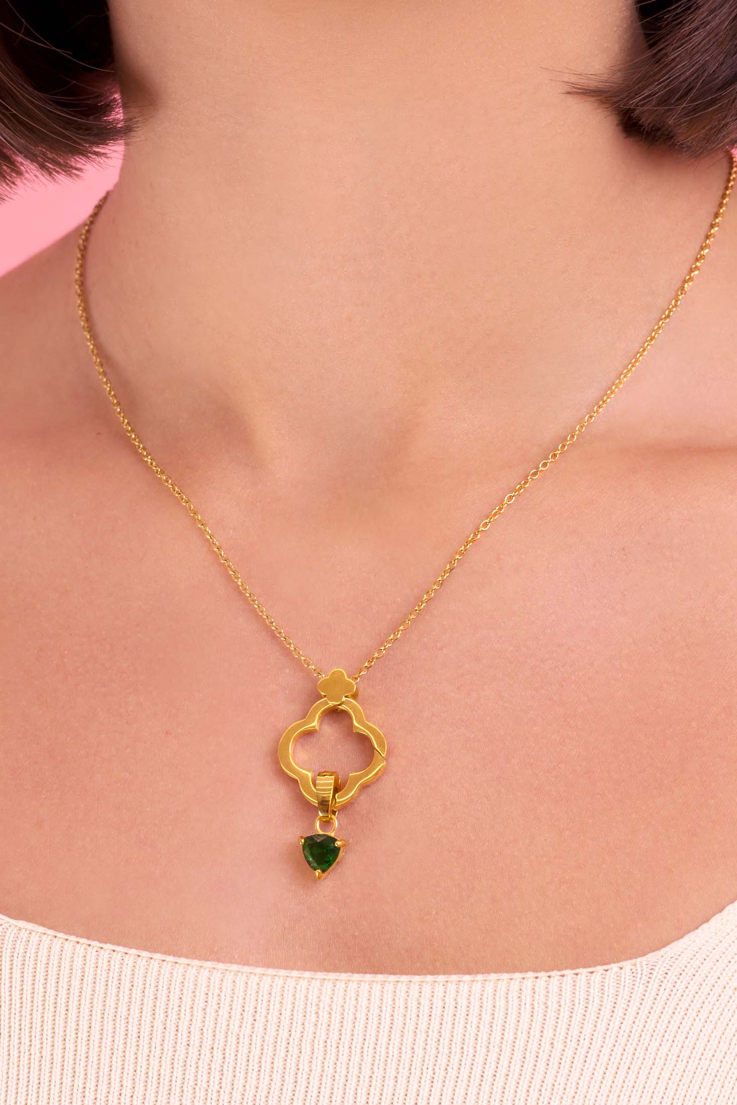 Carisma Logo Stackable Charm Necklace - Image 7