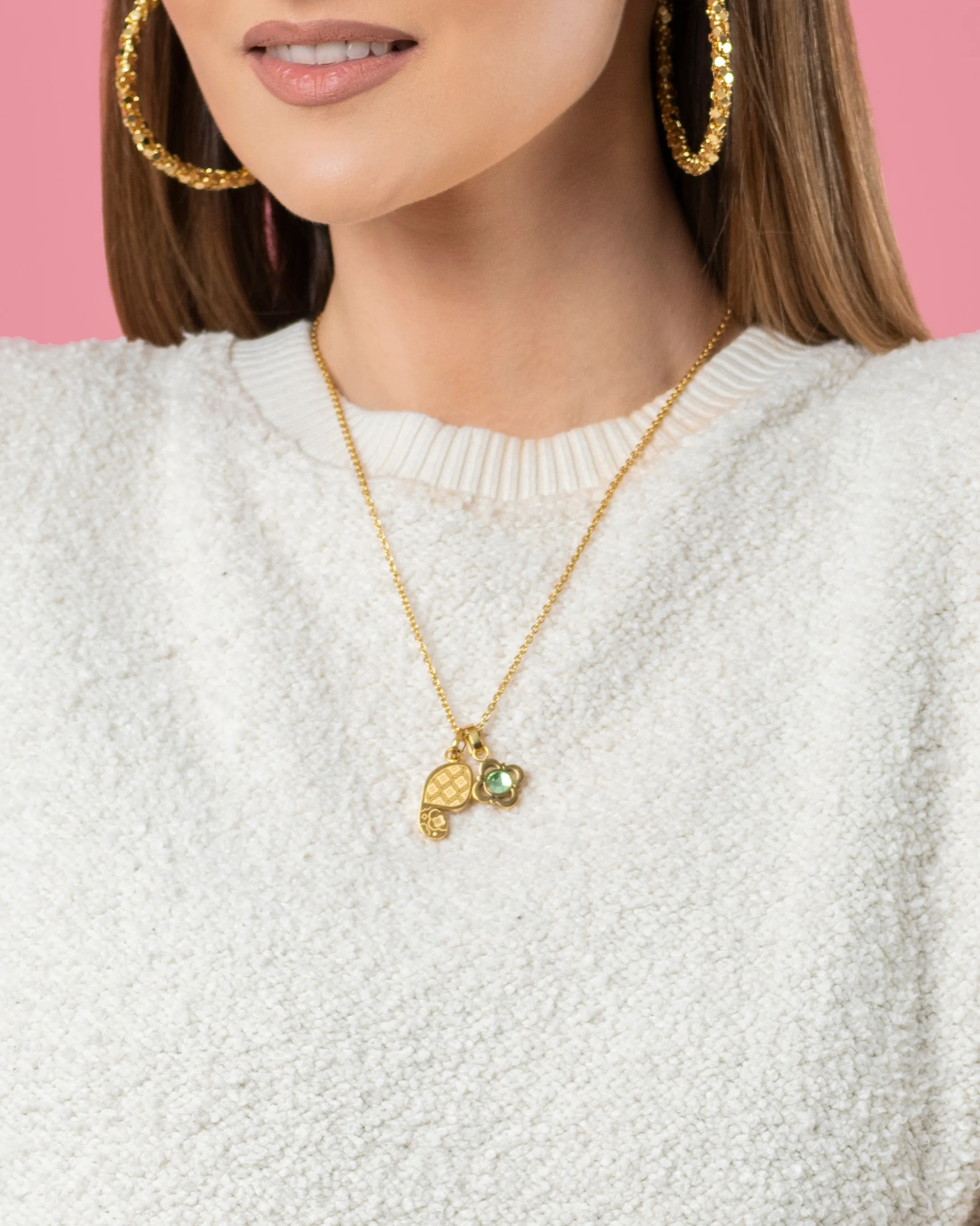 L-Aqwa Ħabiba Butterfly Wings Pendants & Carisma Logo Birthstone Pendant Gift Set - Image 13