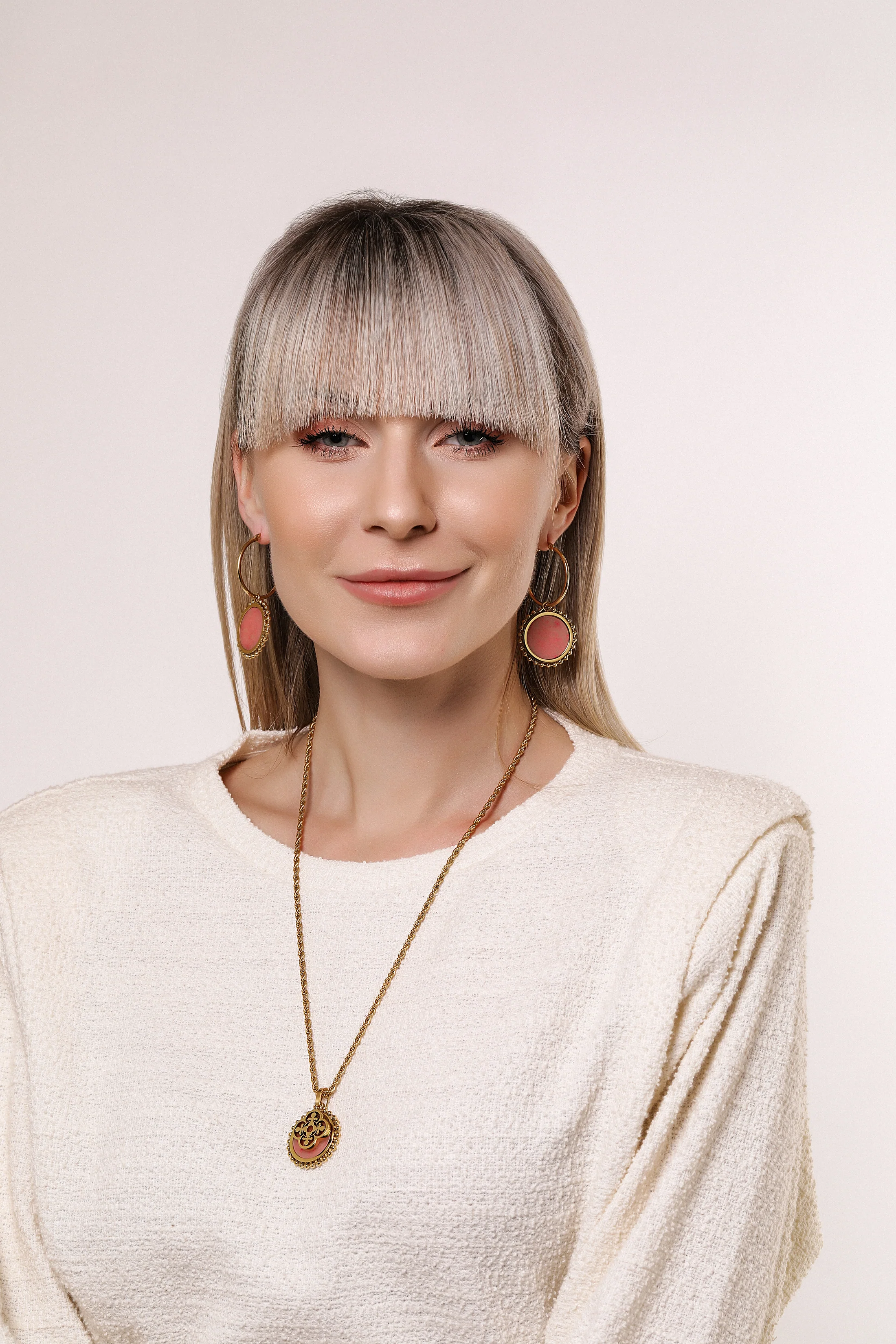 Coral Stone Pendant - Image 7