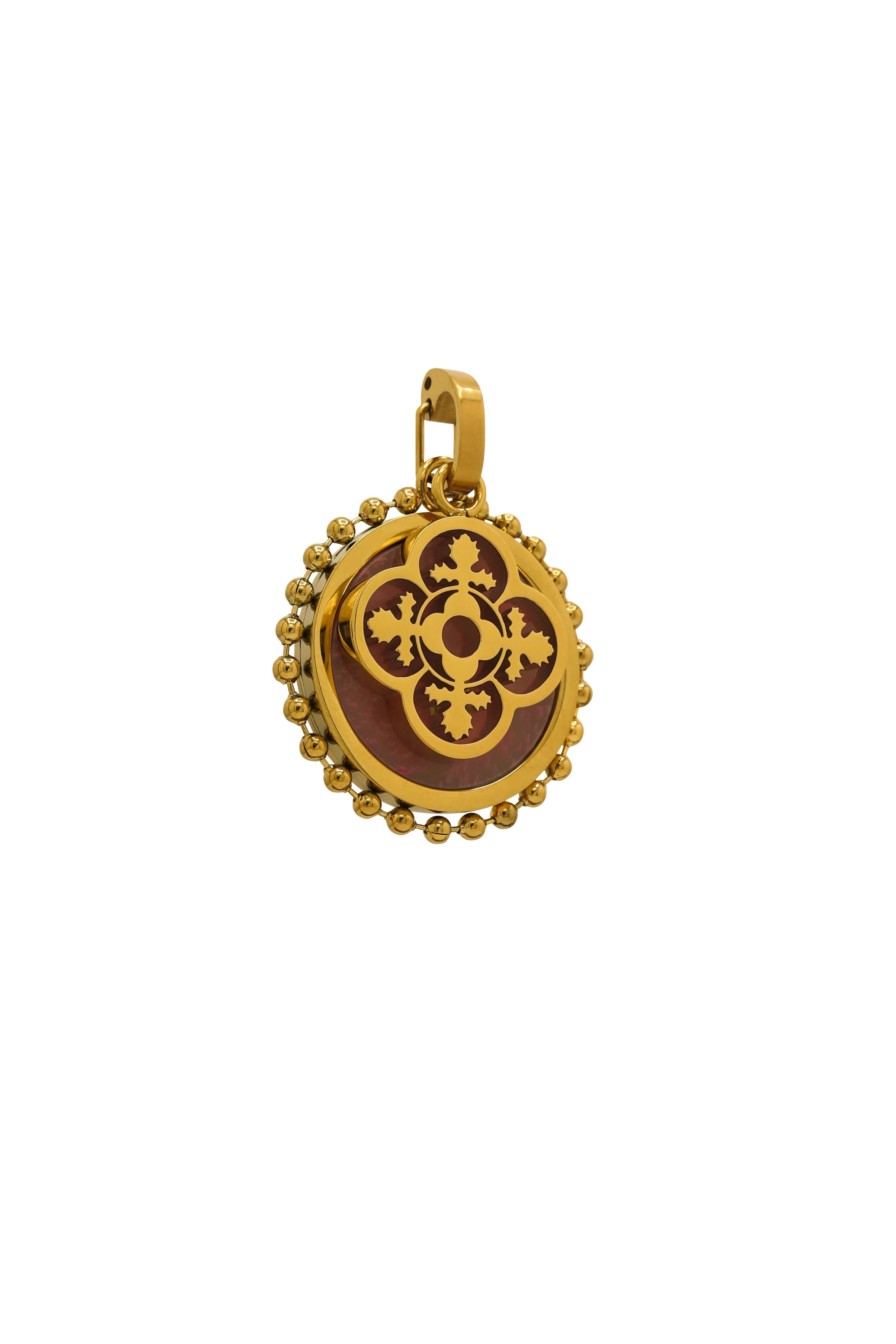 Coral Stone Pendant - Image 8
