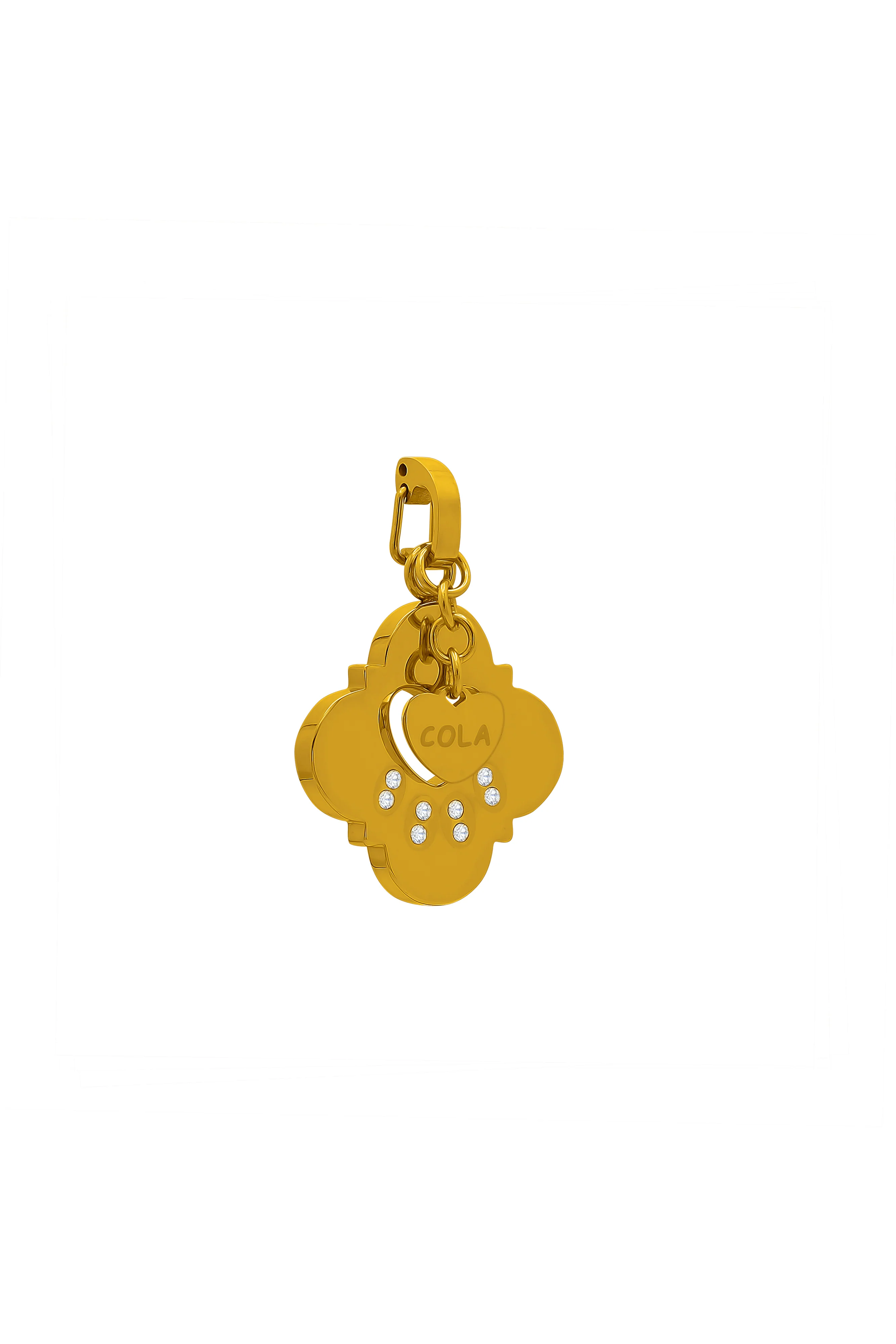 Engravable Heart Pet Carisma Pendant - Image 3