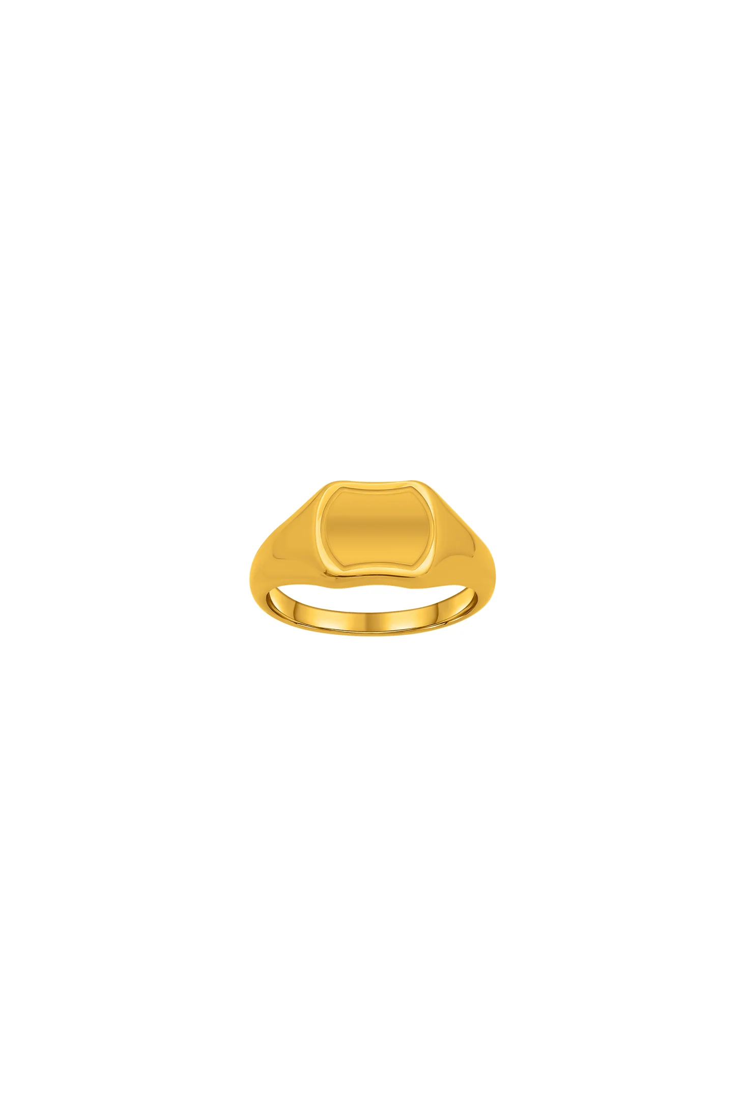 Jacob's Gold Engravable Ring - Image 3