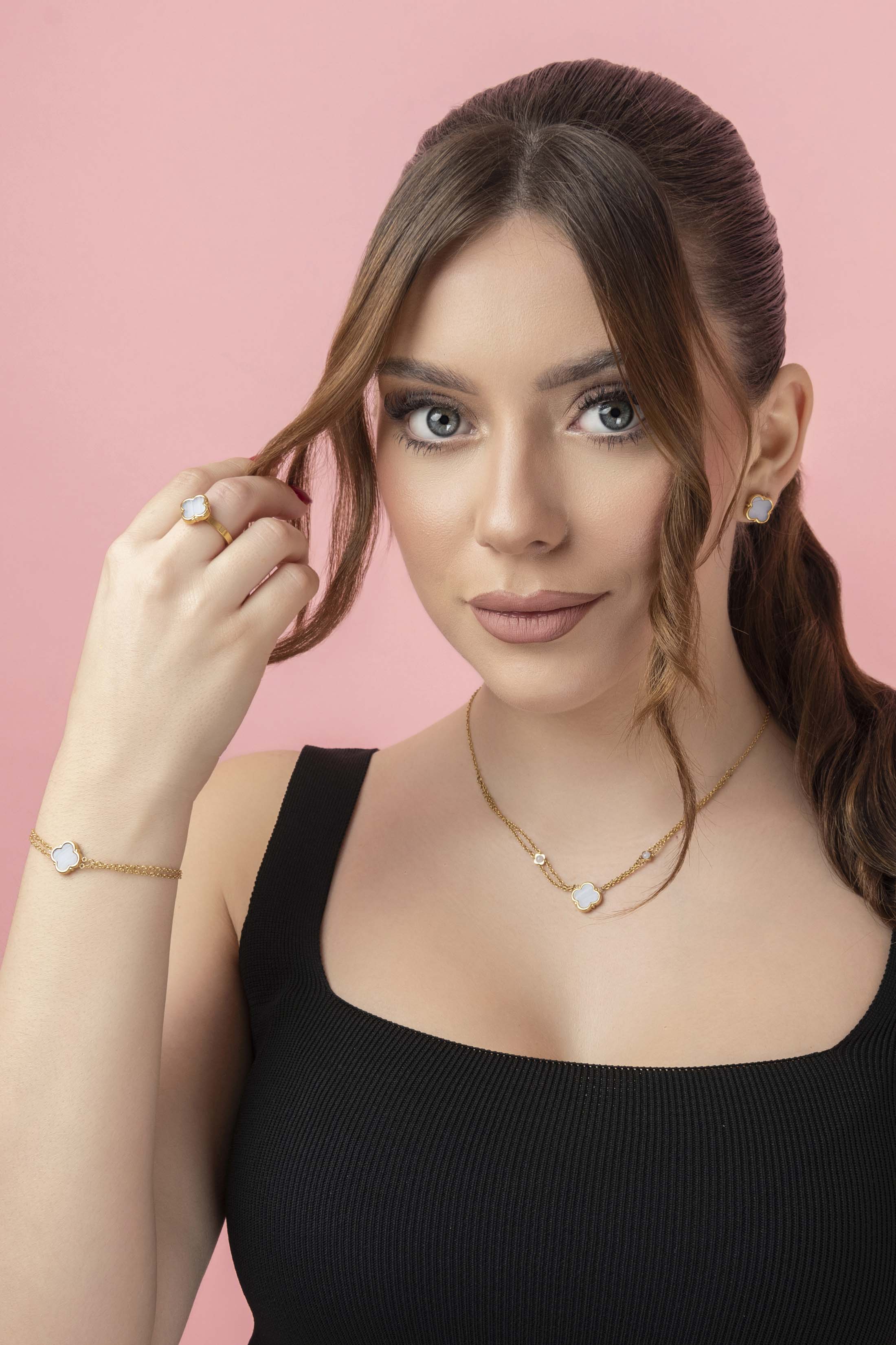 Lace Agate Stone Necklace - Image 3