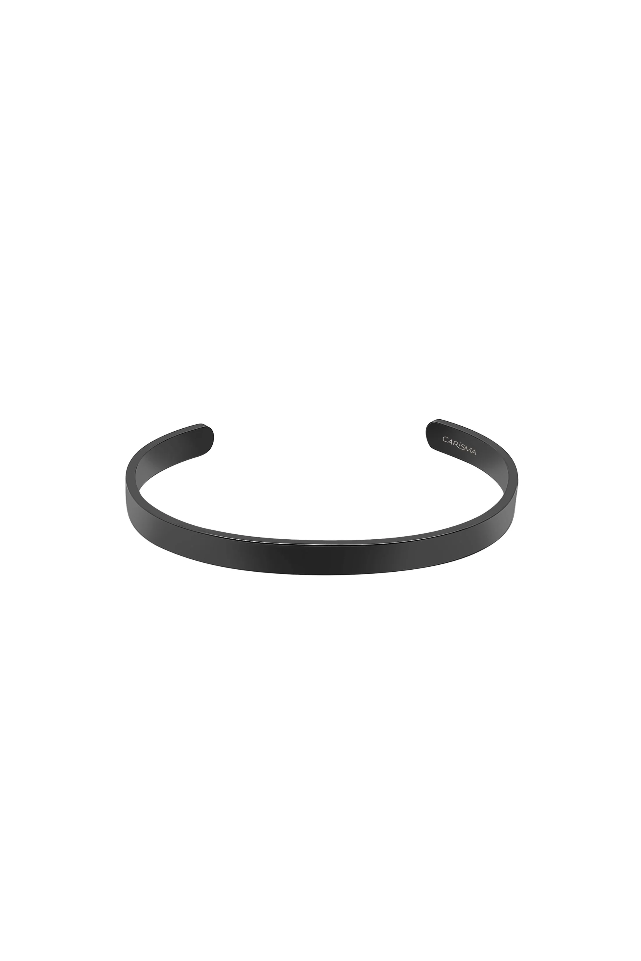 Matte Black Engravable Bangle - Image 5