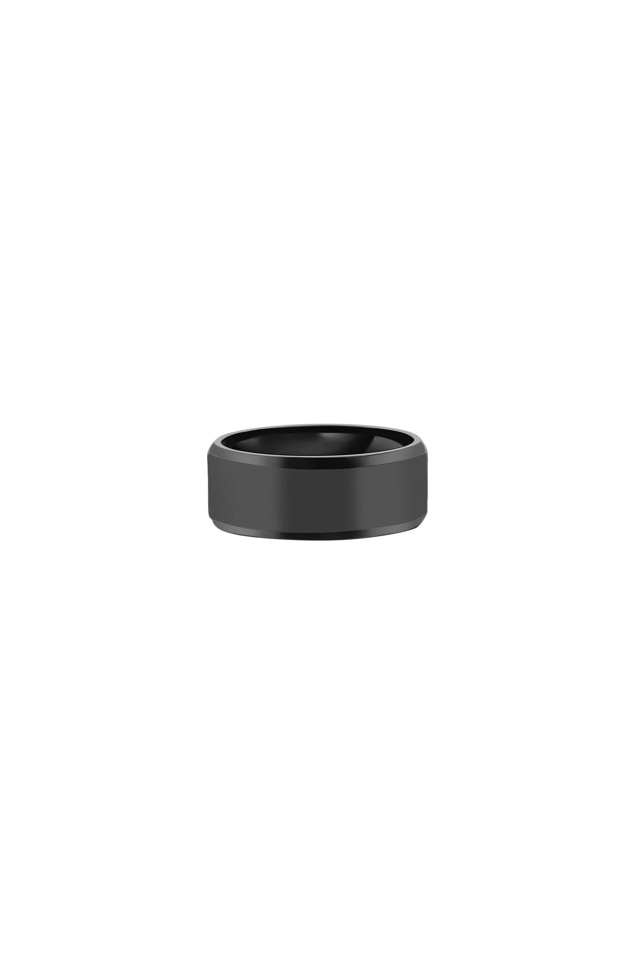 Matte Black Engravable Ring - Image 7