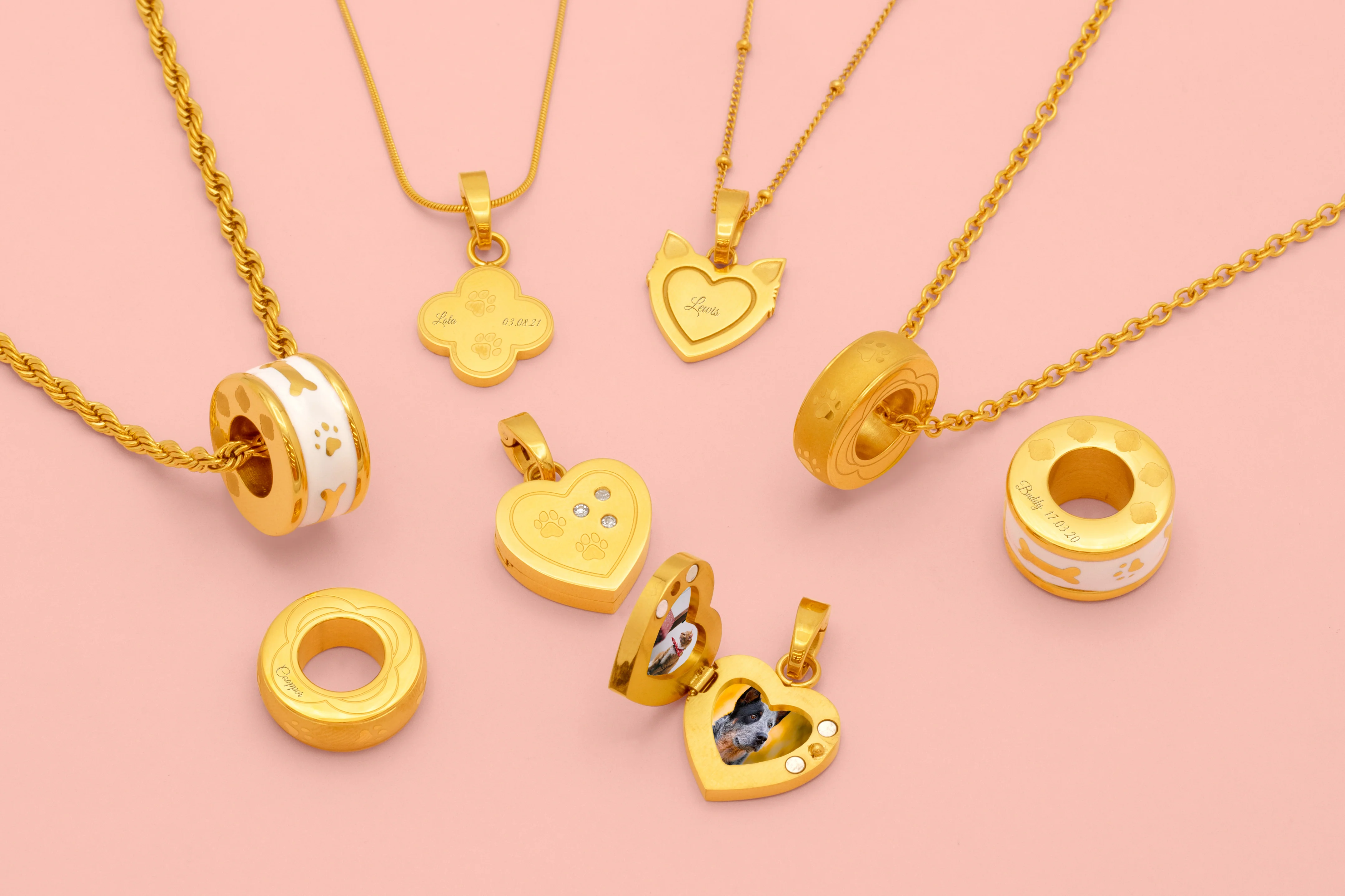 Pet Engravable Locket Pendant - Image 12