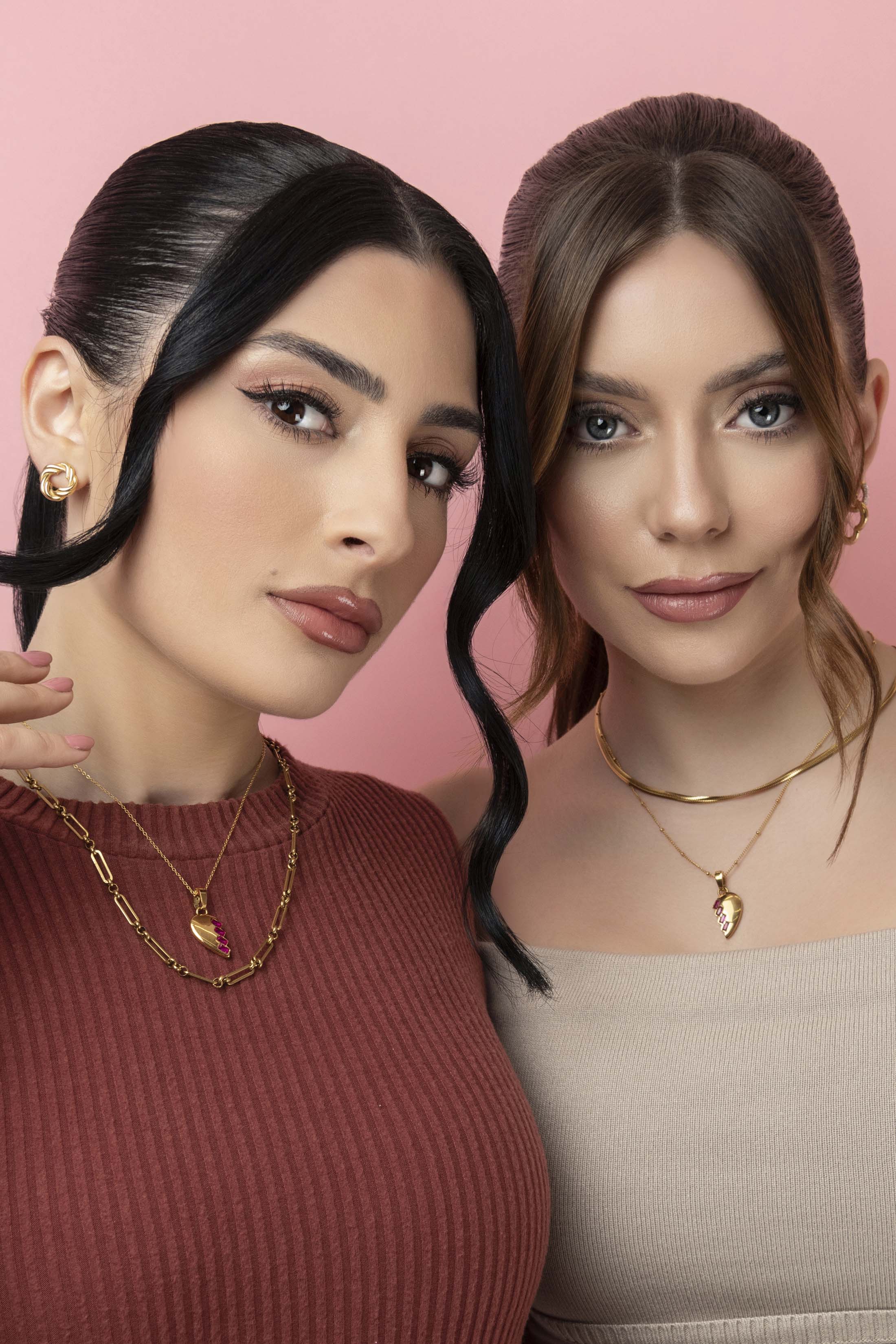 Sisters Side By Side Left Pendant - Image 4