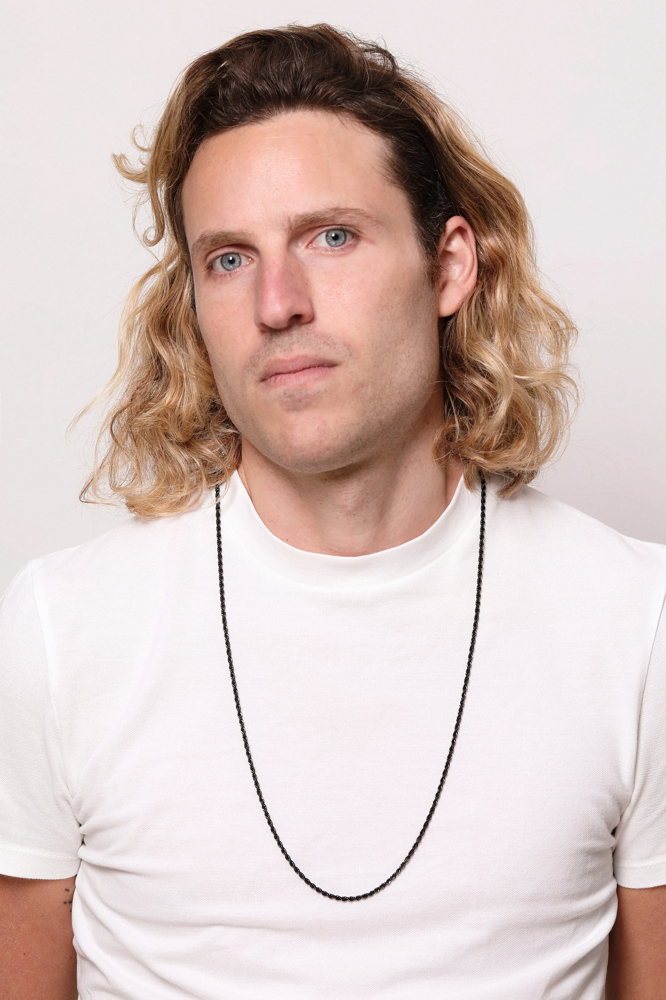 Black Rope Chain Necklace - Image 4