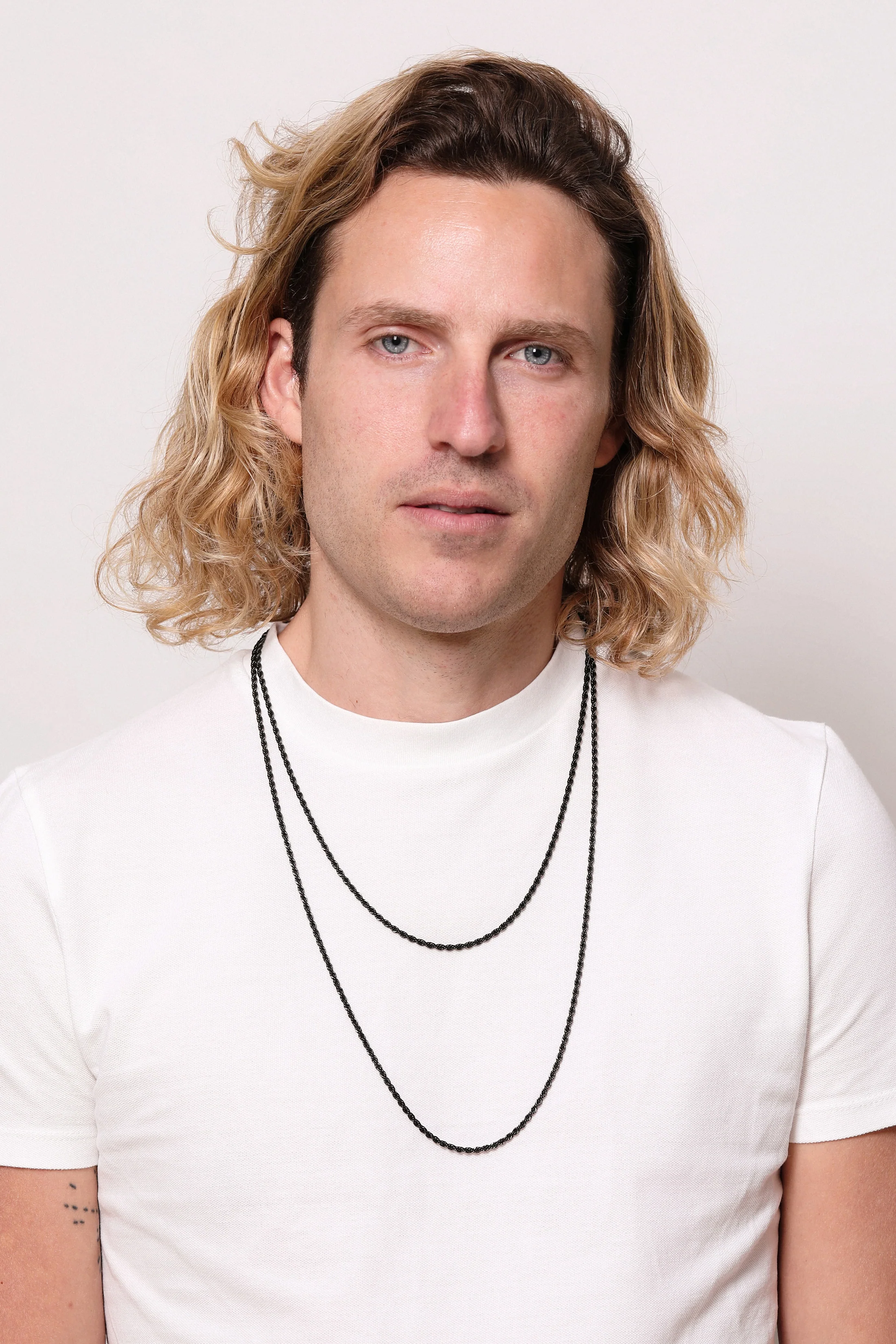 Black Rope Chain Necklace - Image 5