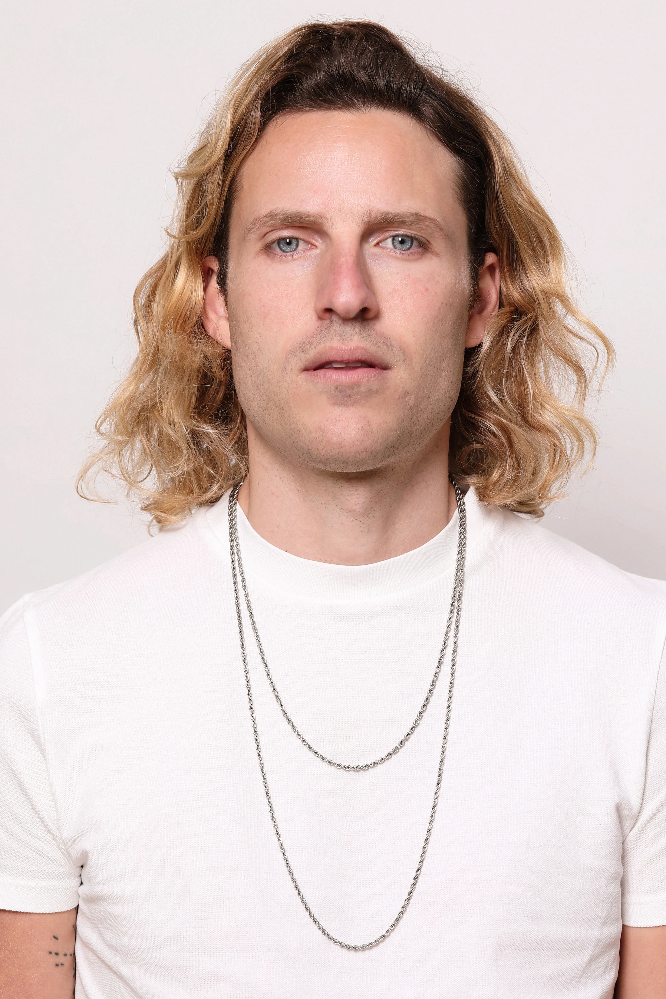 Silver Rope Chain Necklace - Image 4