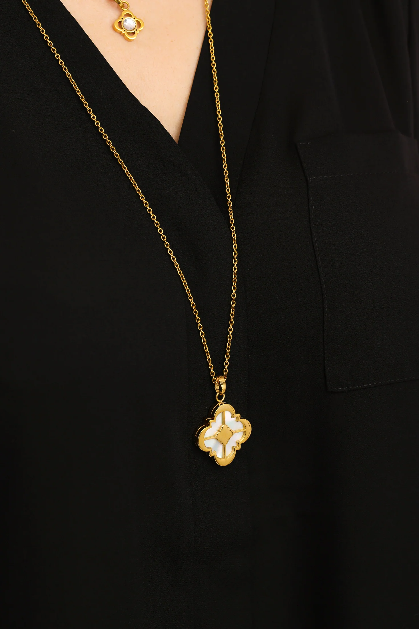 Stone Station Locket Pendant - Image 5